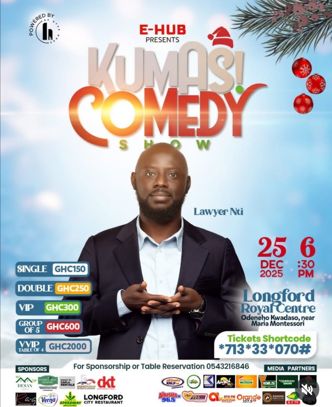 KUMSASI COMEDY SHOW - Event Image