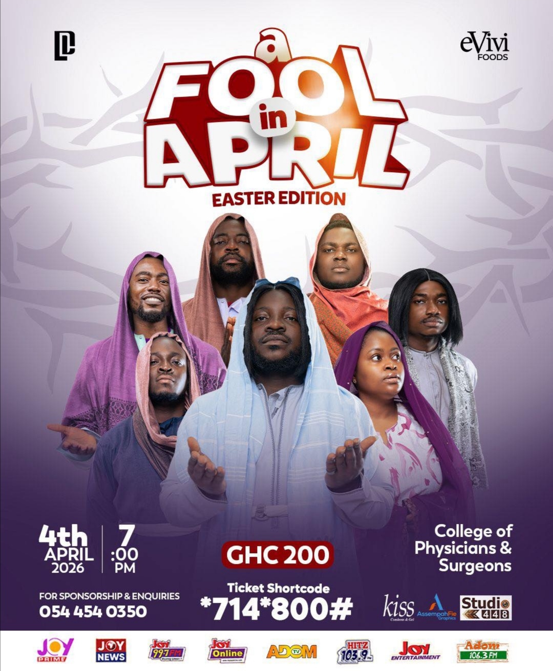 A FOOL IN APRIL - Event Image