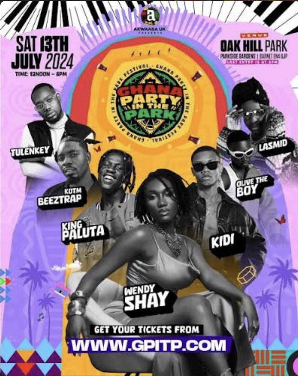 GHANA PARTY IN THE PARK - Event Image