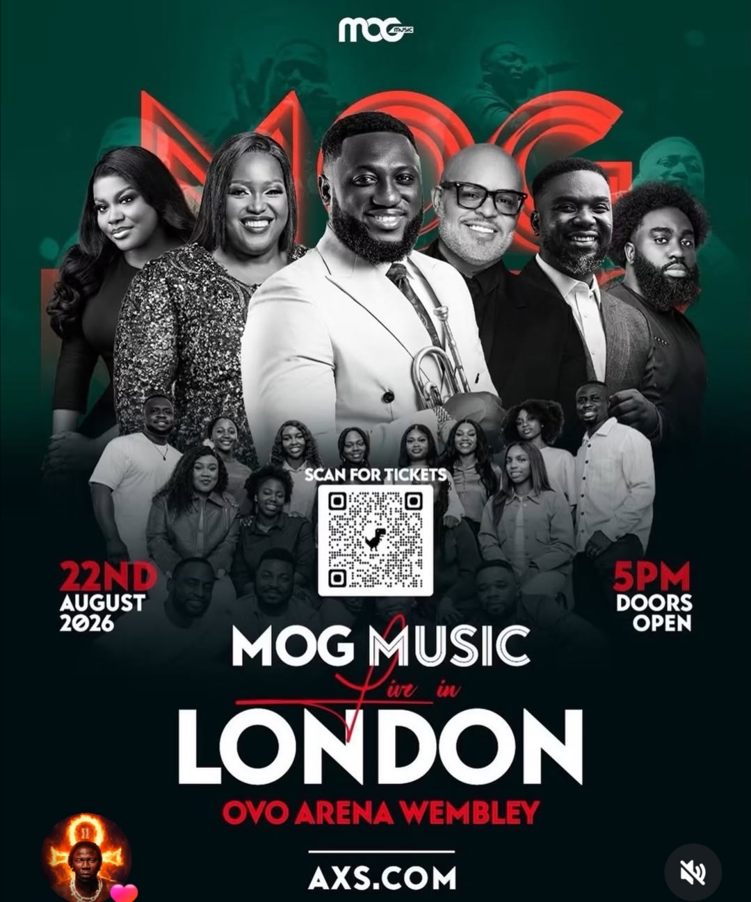 MOG MUSIC LIVE IN LONDON - Event Image