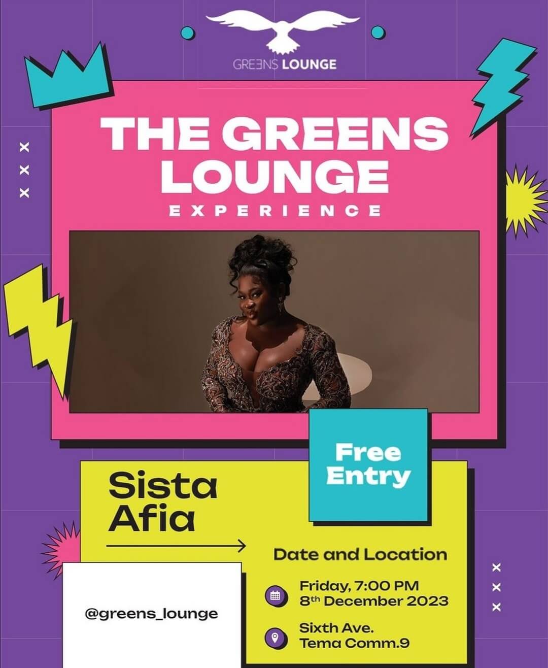 THE GREENS LOUNGE EXPERIENCE - Event Image