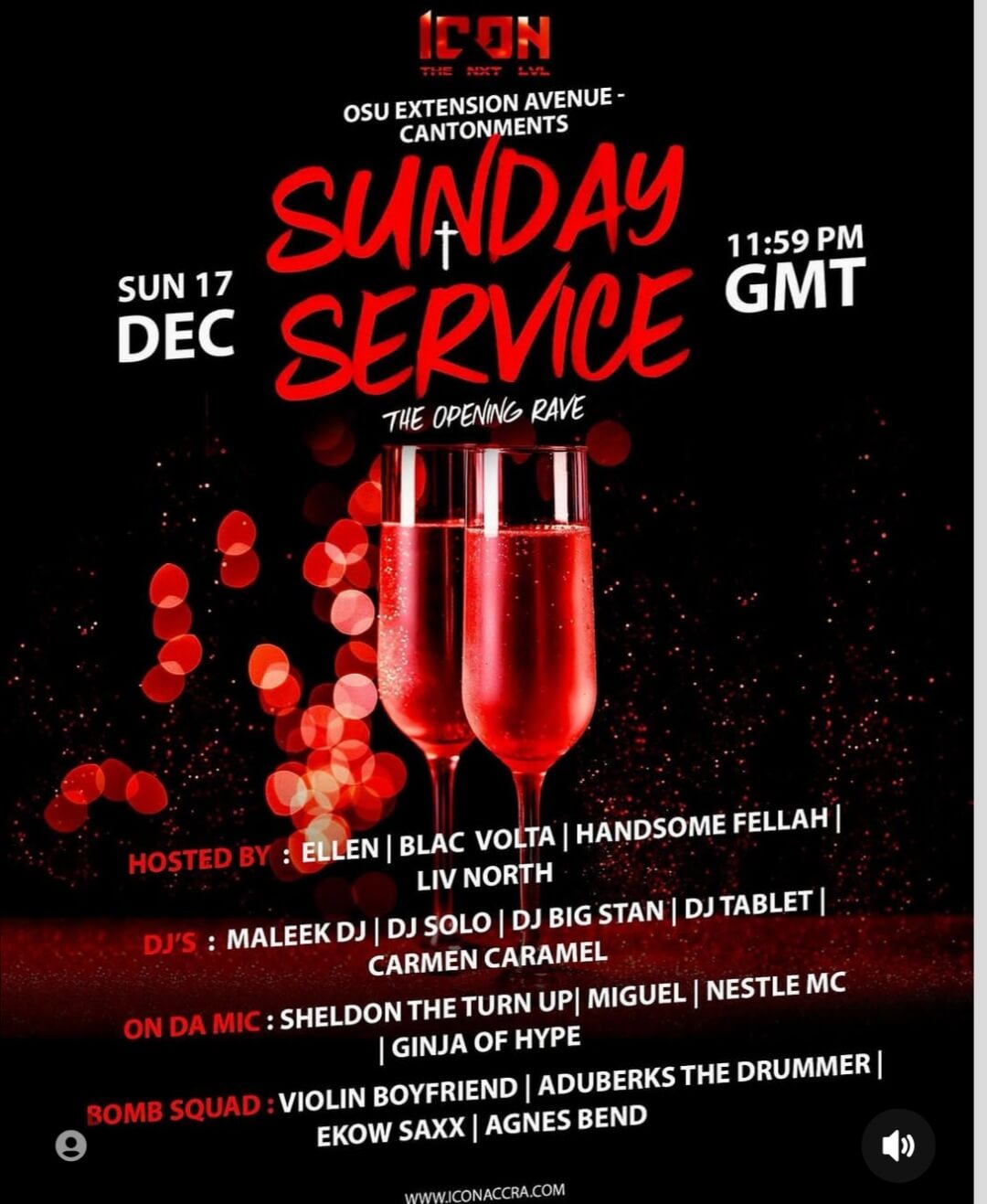 SUNDAY SERVICE - Event Image