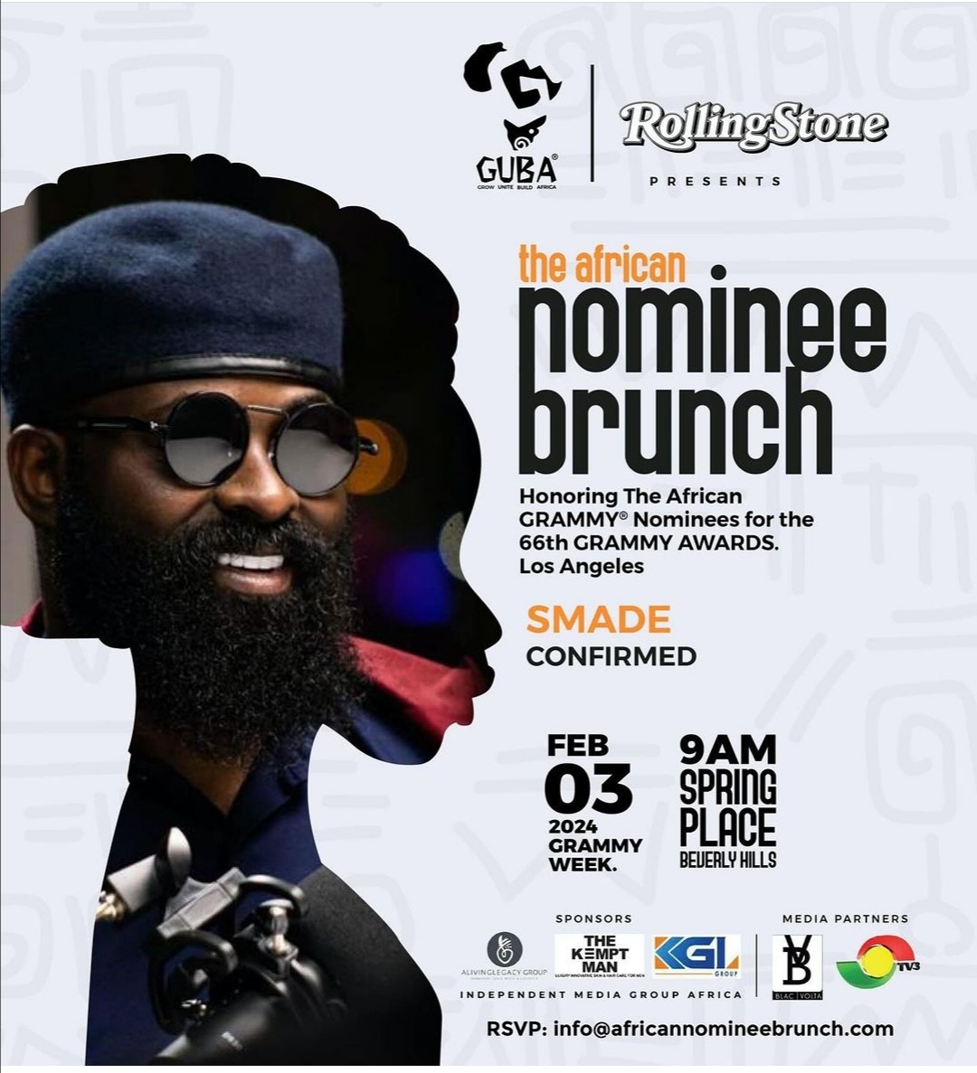 THE AFRICAN NOMINEE BRUNCH - Event Image