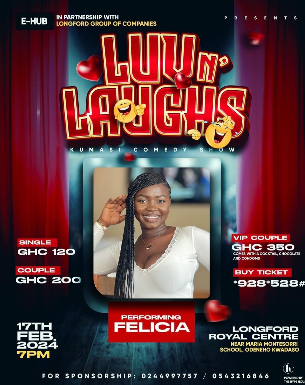 LUU N LAUGHS - Event Image