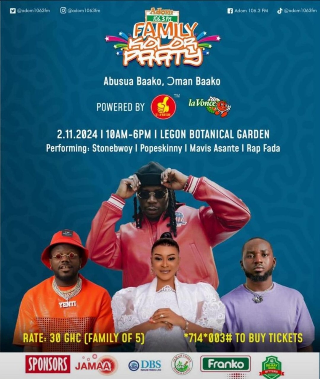FAMILY COLORS PARTY - Event Image