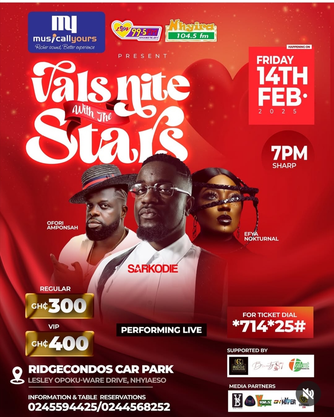 VALS NITE WITH THE STARS - Event Image