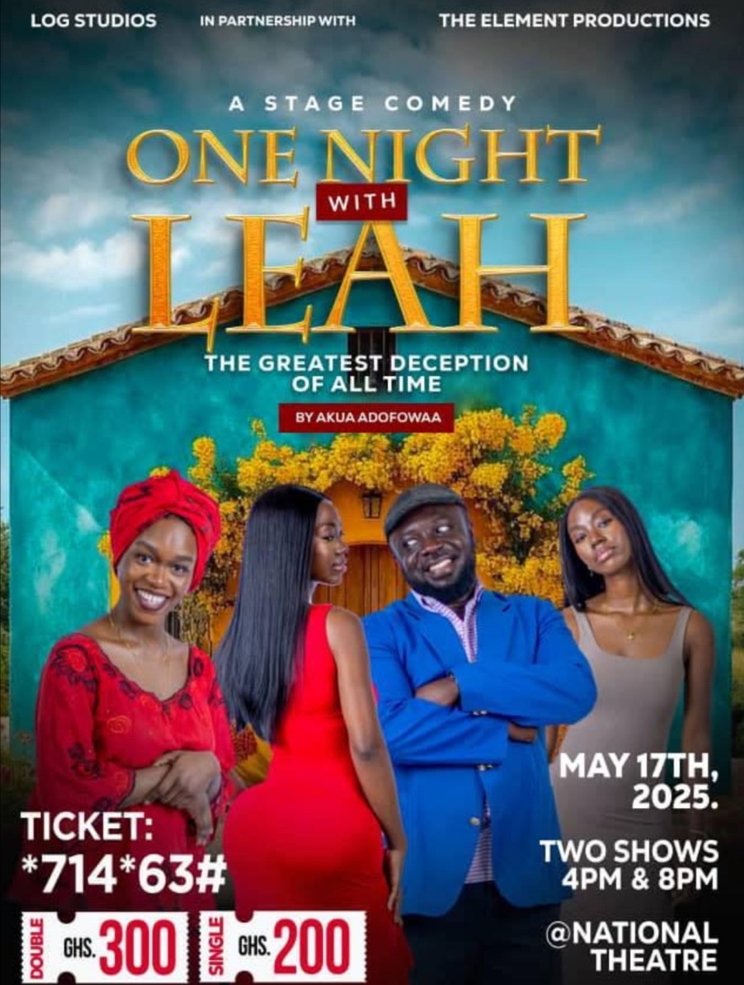 ONE NIGHT WITH LEAH - Event Image