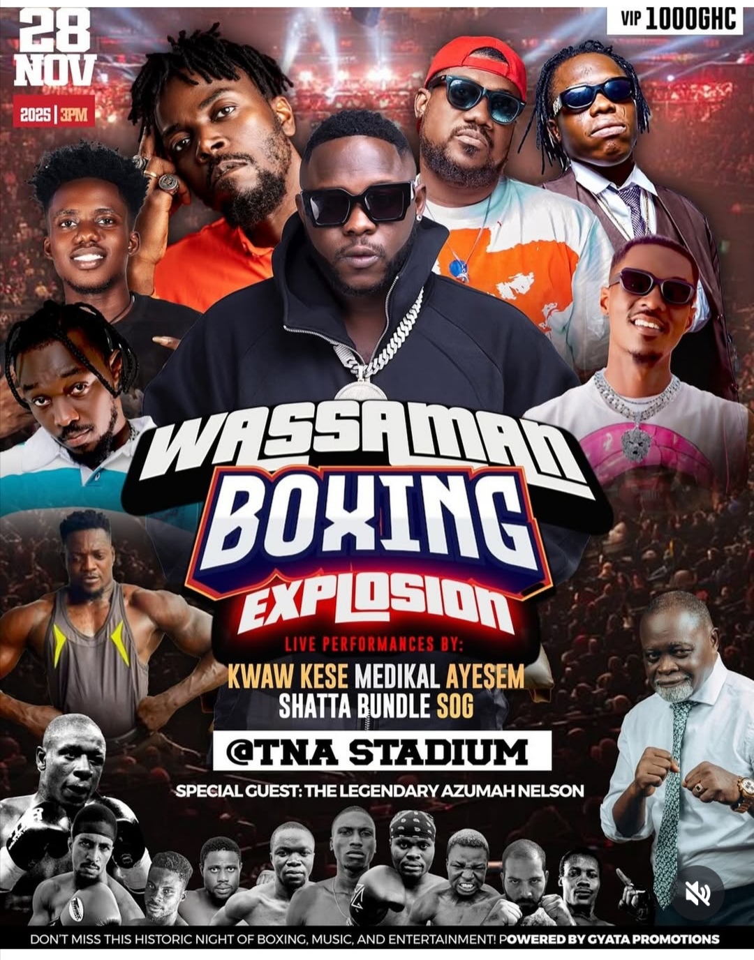 WASSAMAN BOXING EXPLOSION - Event Image
