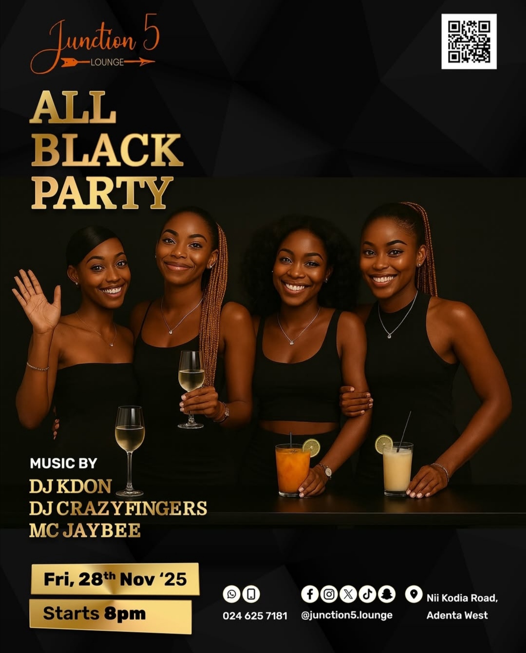 ALL BLACK PARTY - Event Image