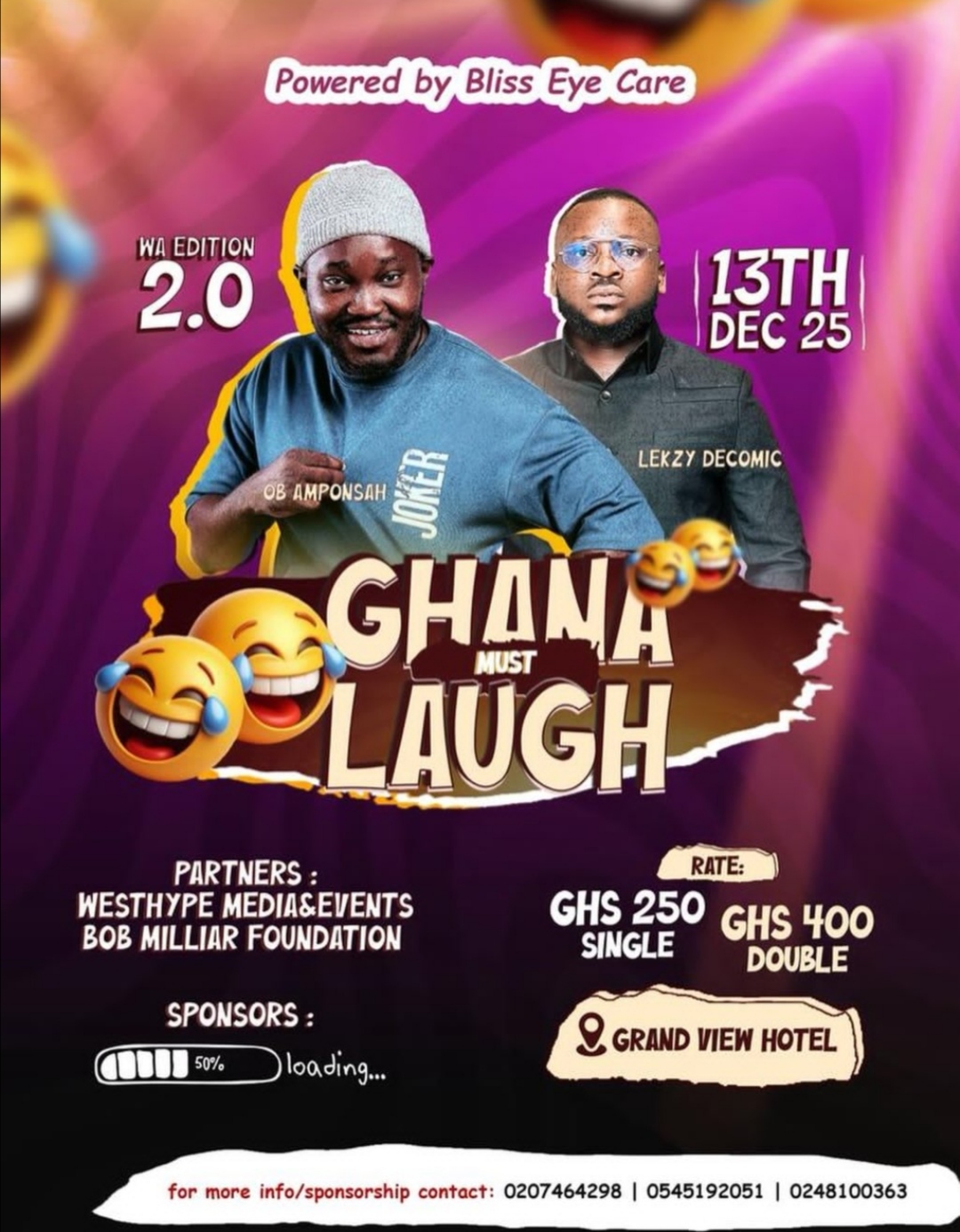 GHANA MUST LAUGH - Event Image