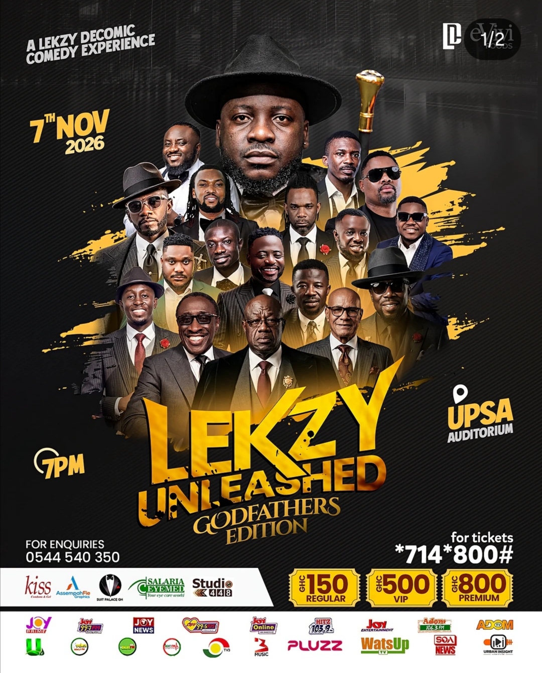 LEKZY UNLEASHED (GODFATHERS EDITION - Event Image