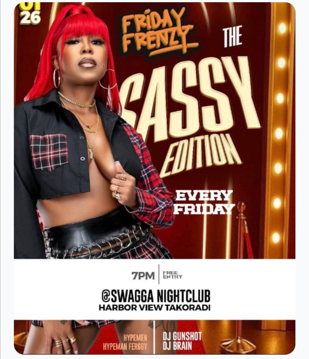 FRIDAY FRENZY -SASSY EDITION - Event Image
