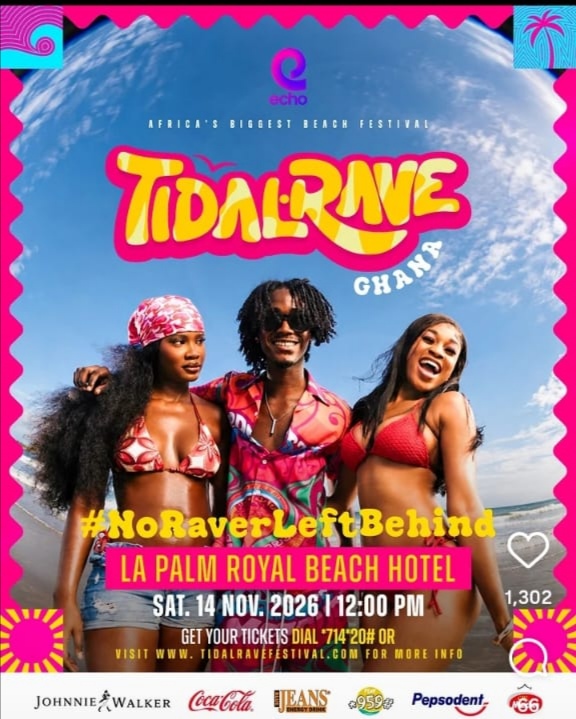 TIDAL RAVE GHANA - Event Image